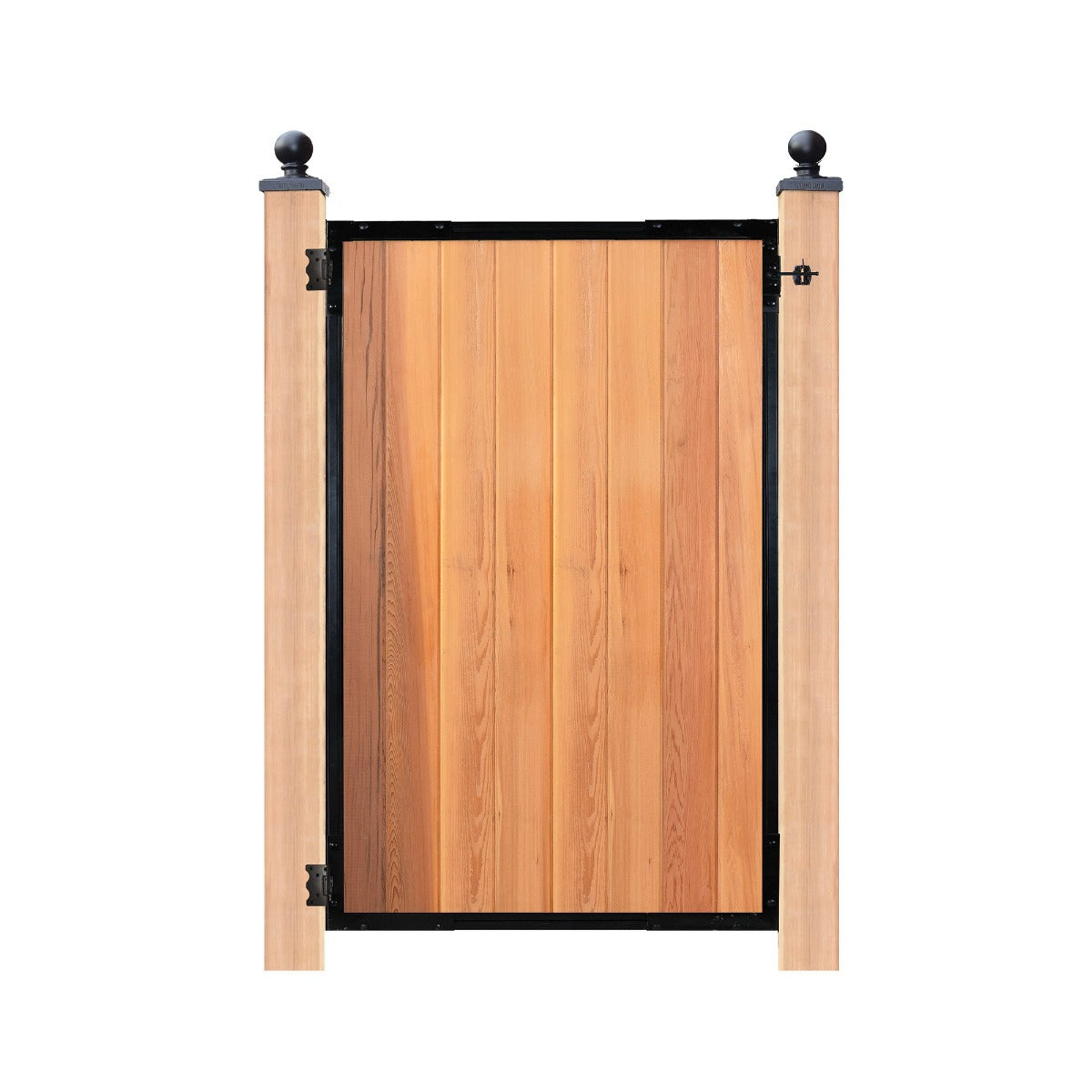 Cadre en métal Pro pour portillon noir - Nuvo iron