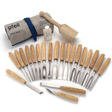 Set 25 Pcs With Tool Roll Canvas  - Pfeil. Swiss Made.