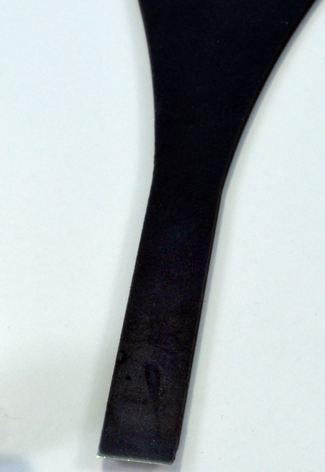 Gouge de sculpture droite biseau simple #1, 1/4" - Flexcut