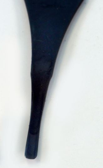 Gouge de sculpture mi-plate #5, 1/16" micro - Flexcut