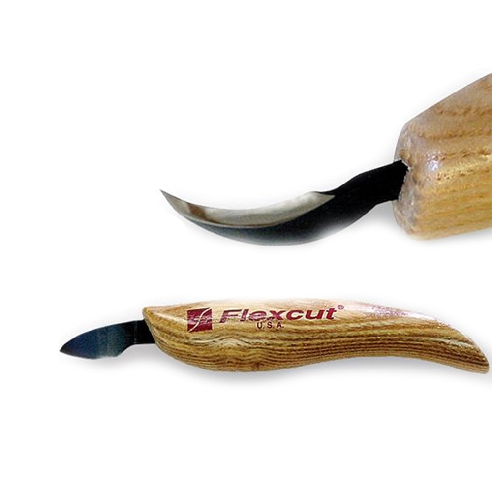 Couteau crochet main droite - Flexcut