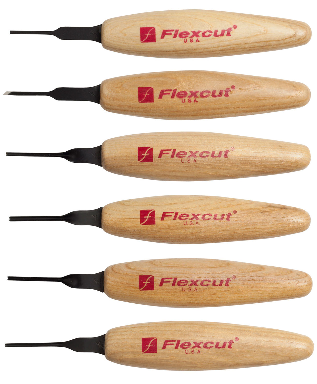 Set of 6 micro tools MT910 - Flexcut 