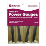 Ensemble de 4 gouges de sculpture à détailler RG310 - Flexcut