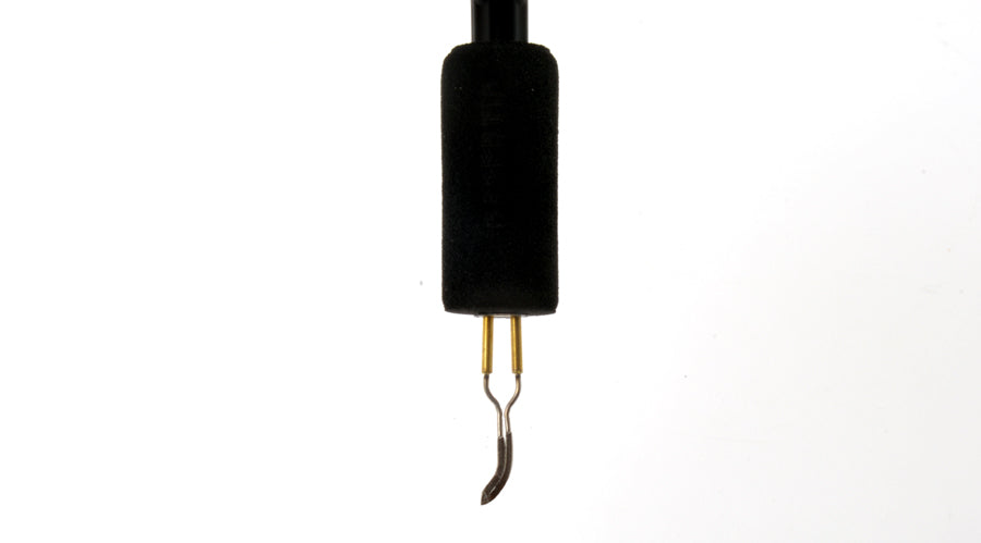 Razertip pyrography fixed-tip pen - Small curved spear F12S