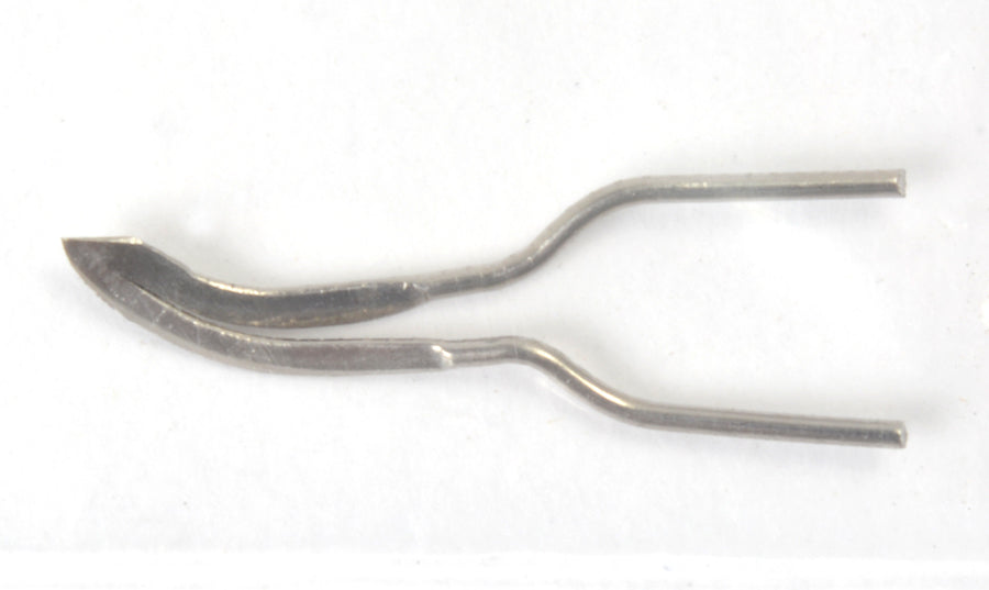 Petite pointe de pyrogravure courbe et pointue T12S, Razertip