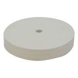 Felt polishing wheel