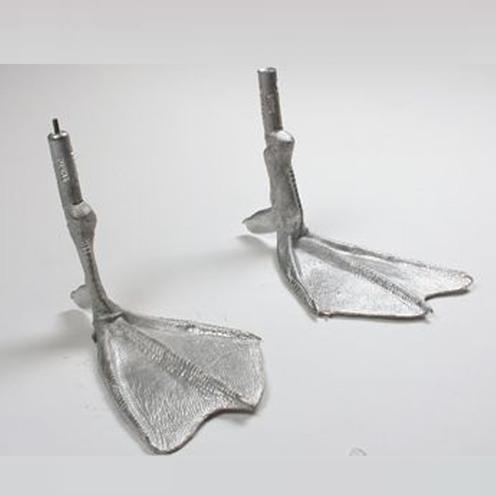 Bufflehead legs