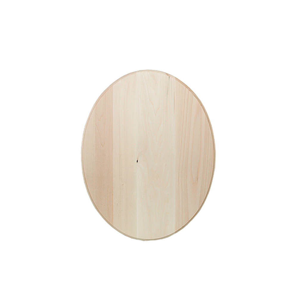 Basswood Oval Board 3/4" x 8'' x 10''