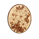 Basswood Oval Board 3/4" x 11" x 14"