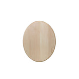 Basswood Oval Board 3/4" x 11" x 14"