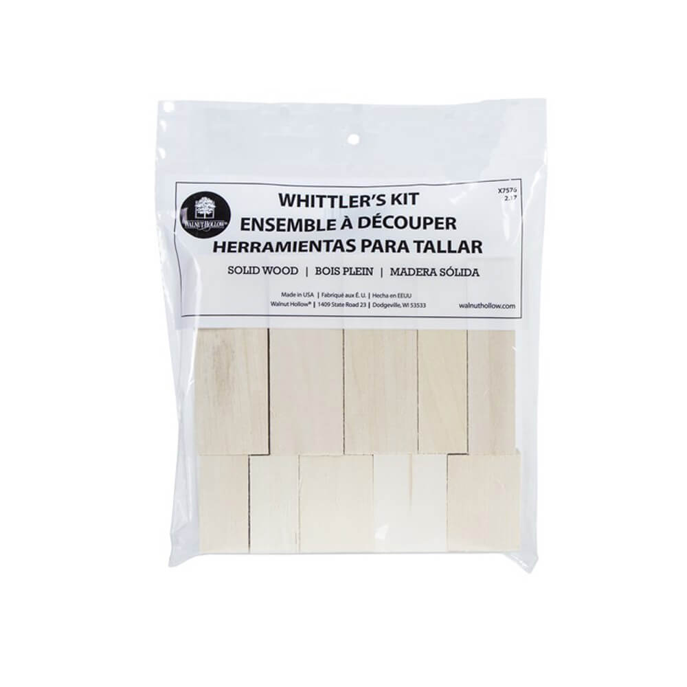 10 Pieces assortment of Basswood for carving projects