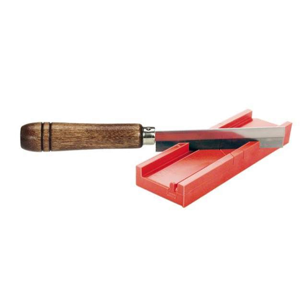 Mini scie à onglet avec sa boîte, 35-251