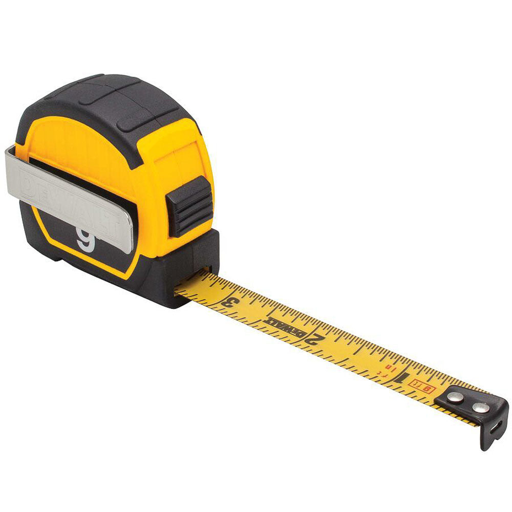 Ruban à mesurer magnétique 1/2’’ x 9’ #DWHT33028M - Dewalt