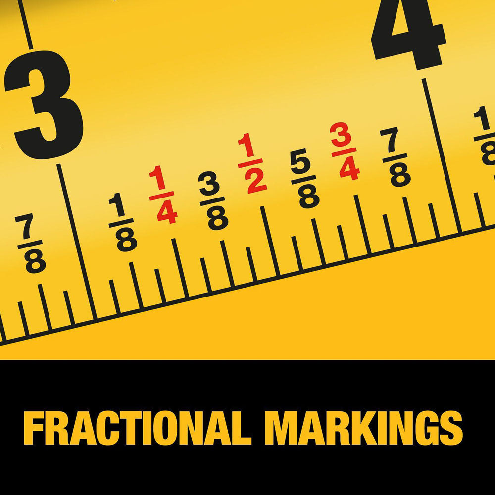 Atomic Measuring Tape 1 1/8’’x8M/26’ #DWHT38126S - Dewalt