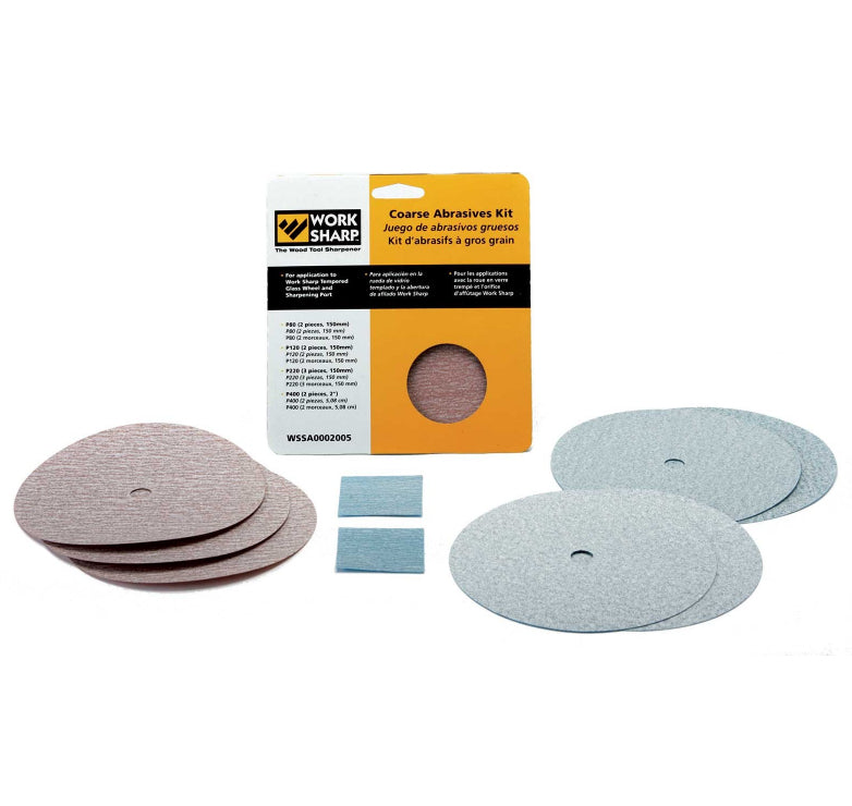 Work Sharp coarse abrasive kit