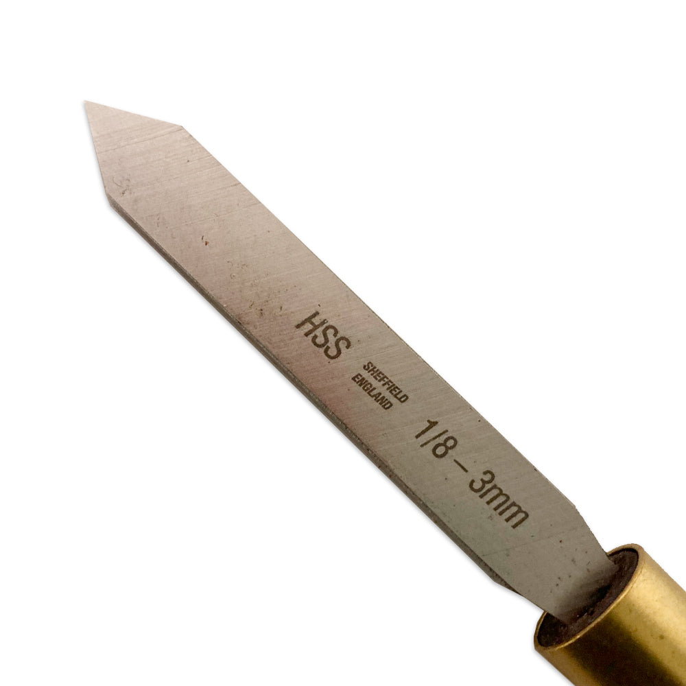 1/8’’ pen turning flat parting tool hct-169-2 - Hamlet 