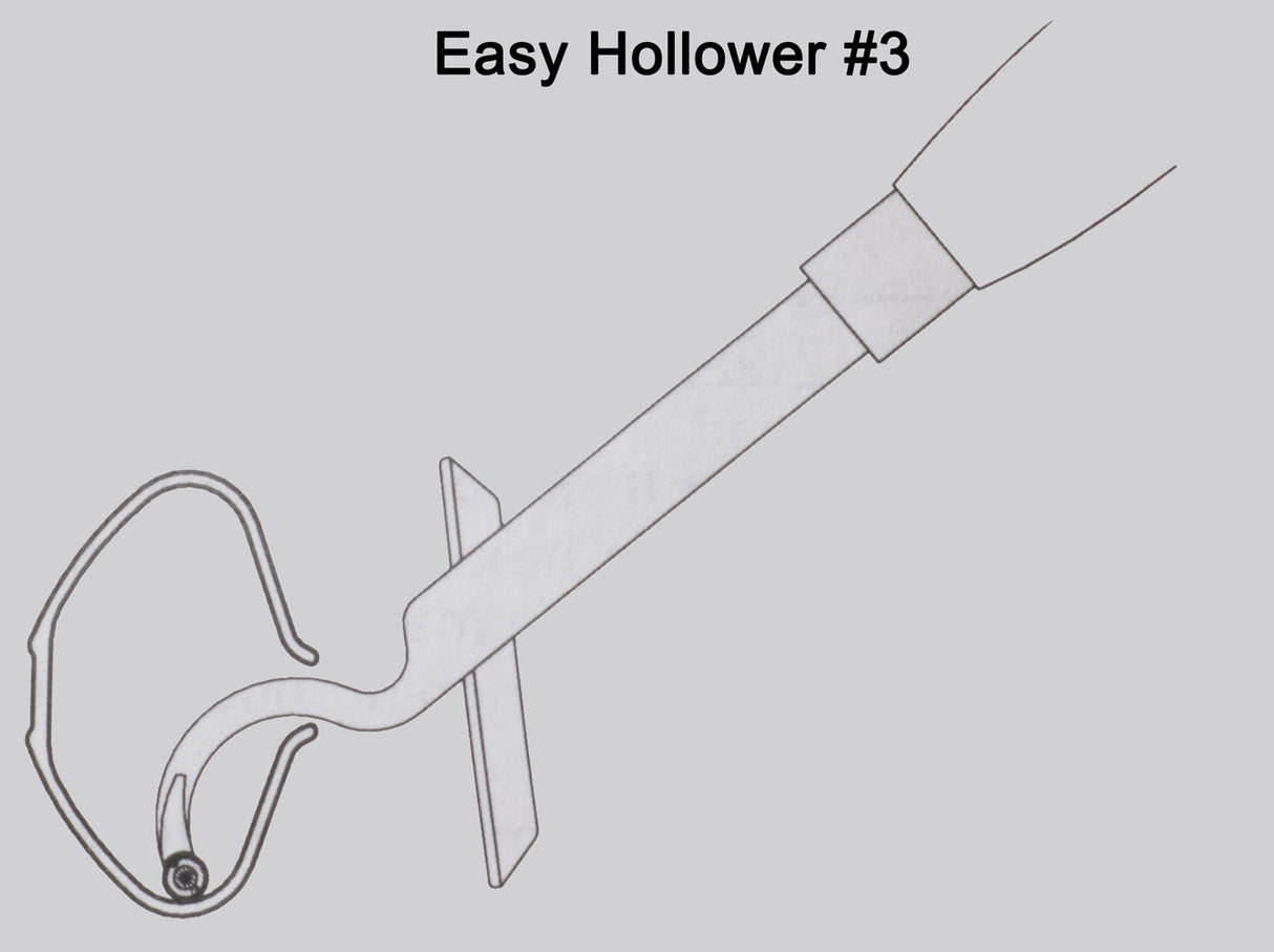 Gouge à évider «Easy Hollower» Moyenne #3 - Easy Wood Tools