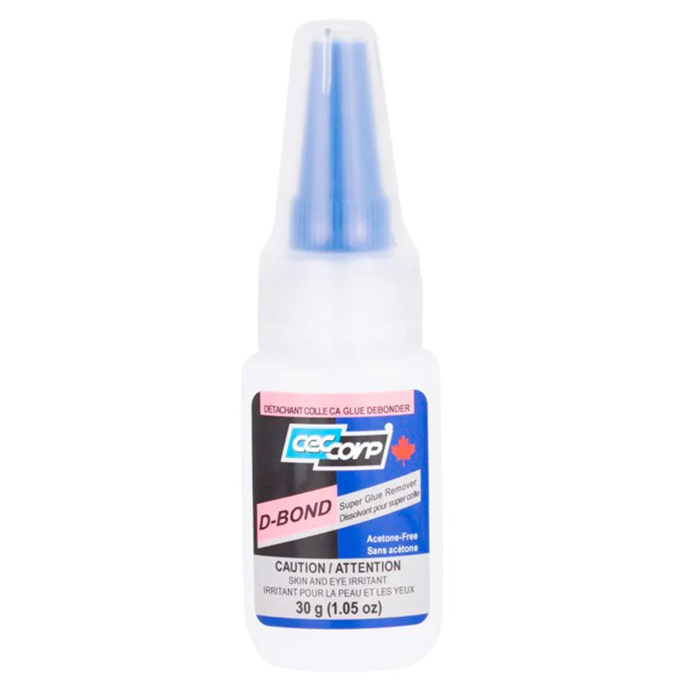 Dissolvant pour cyanoacrylate D-Bond 1,05 once - CEC Corp