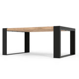 Ensemble de pied de table basse Muskoka noir - Toja Grid