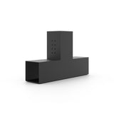 Support en T - 4" x 4" - Noir