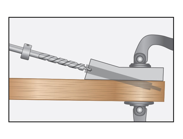 Mèche étagée 3/8" pour perçage de vis cachées - MilesCraft