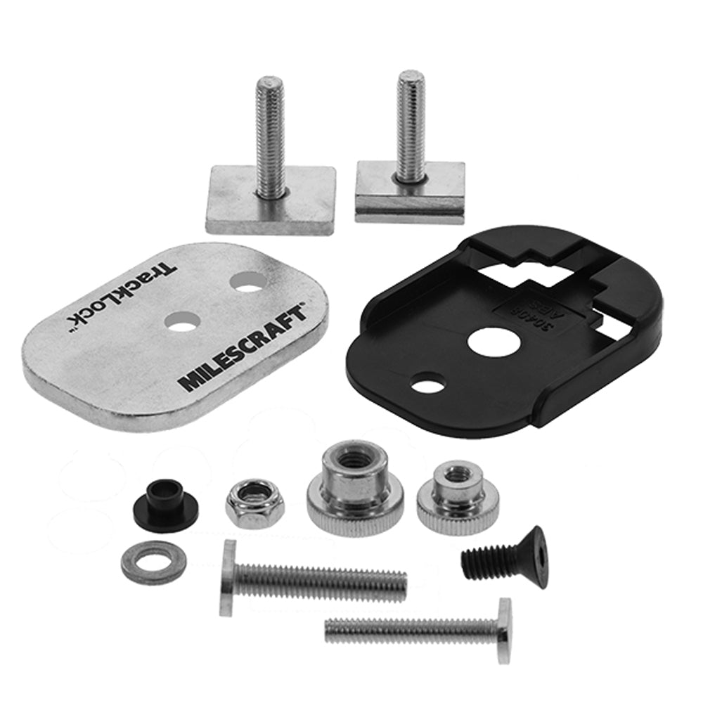 Ensemble de serre pour rail en T Trackmaster #4023 - Milescraft
