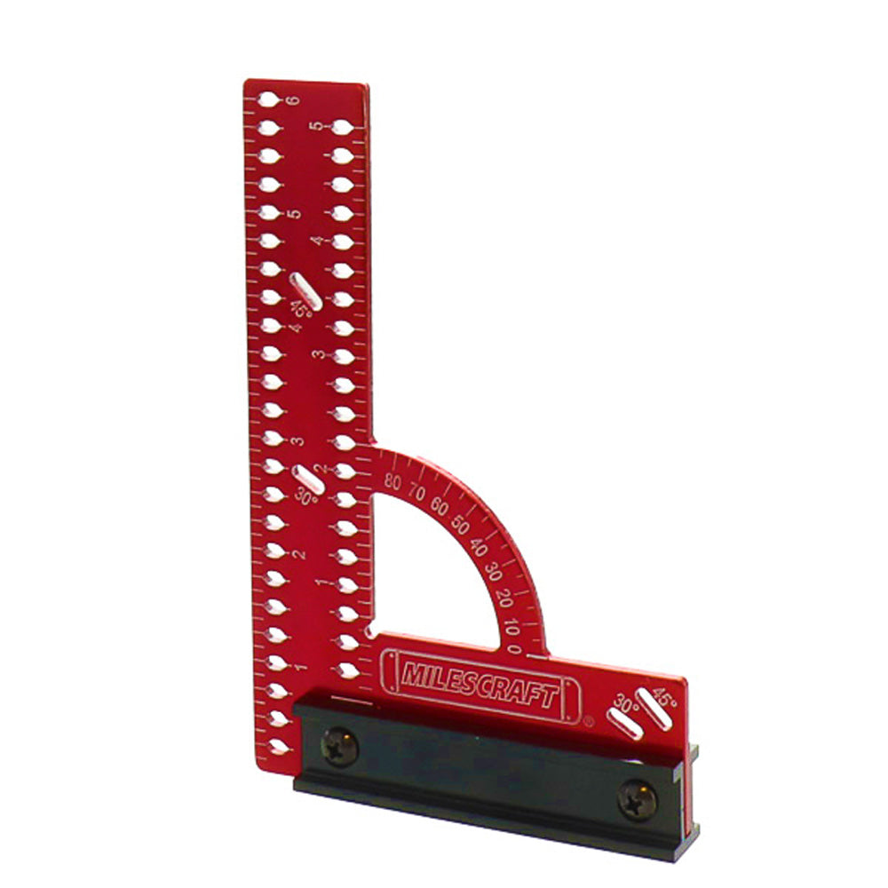 Équerre graduée impérial  de 15cm - MilesCraft