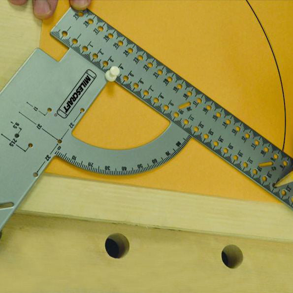 Framing square 12" - Metric - MileCraft