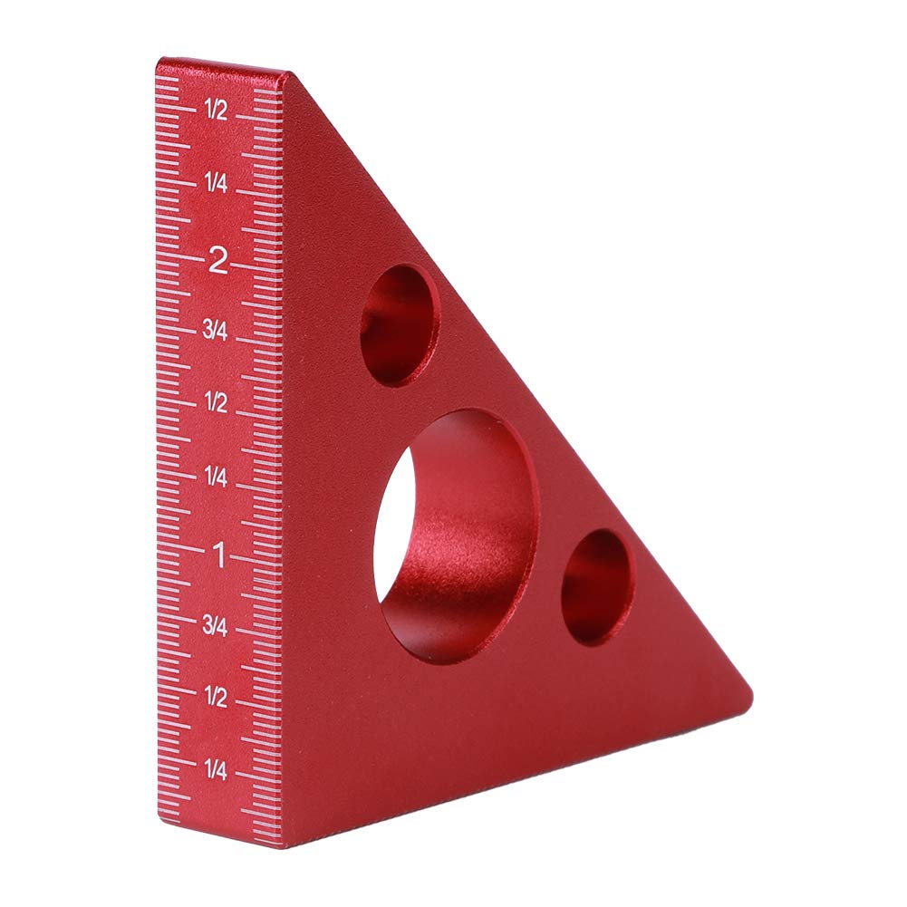 Mini square triangle ruler