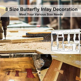 8 in 1 butterfly inlay router template