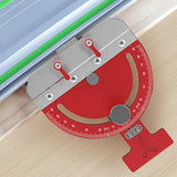 Multi angle track saw guide 