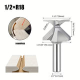 Set of Arc Bending Router Bits R18/R30
