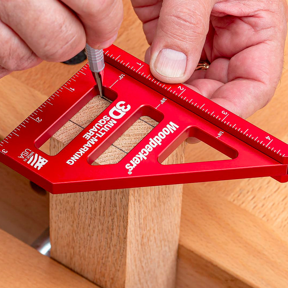 Équerre de précision 3D multi angle - Woodpeckers