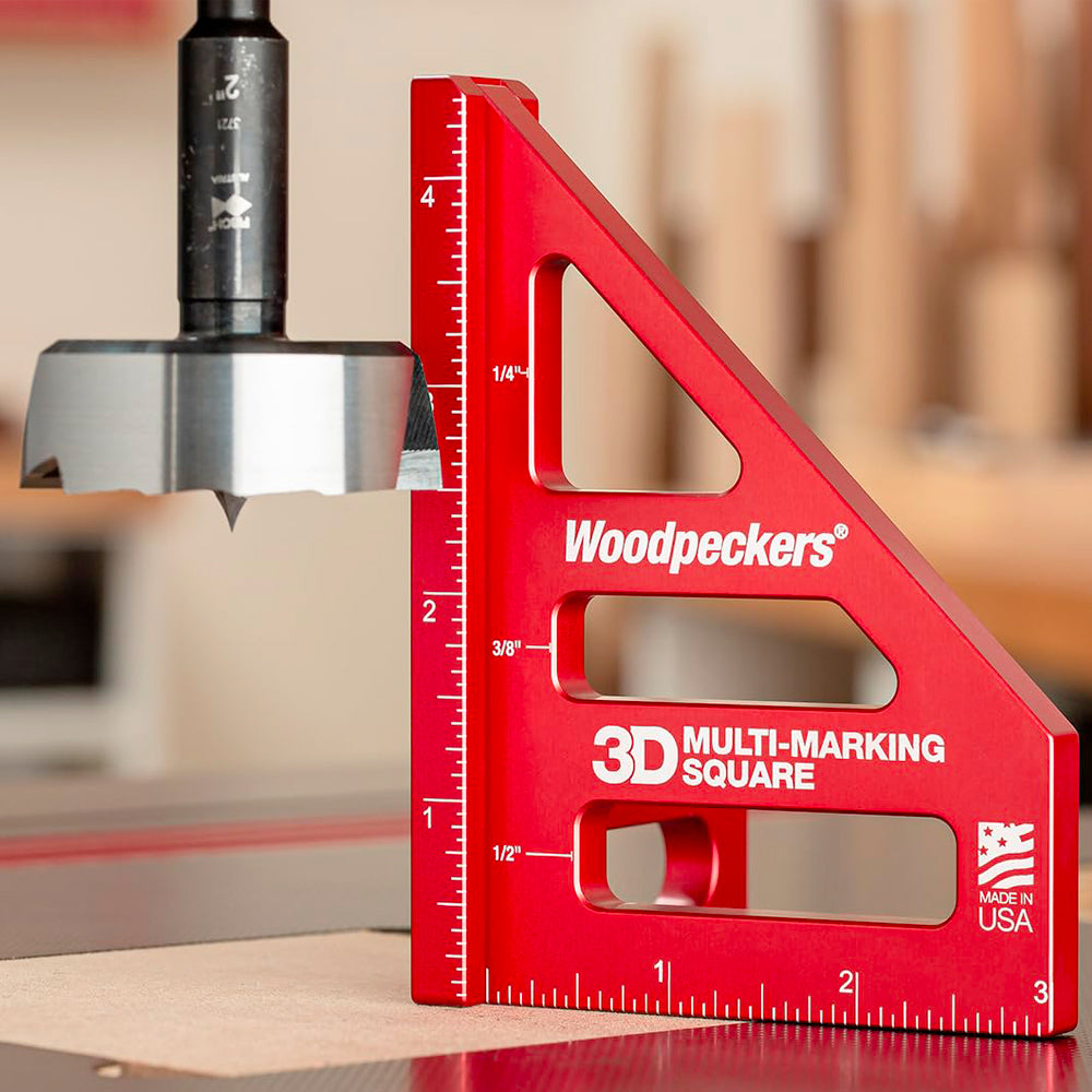 Équerre de précision 3D multi angle - Woodpeckers