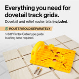 Matchfit grid routing #mfrg-400-025 - Microjig