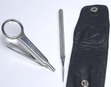 MAGNIFIER WITH TWEEZER