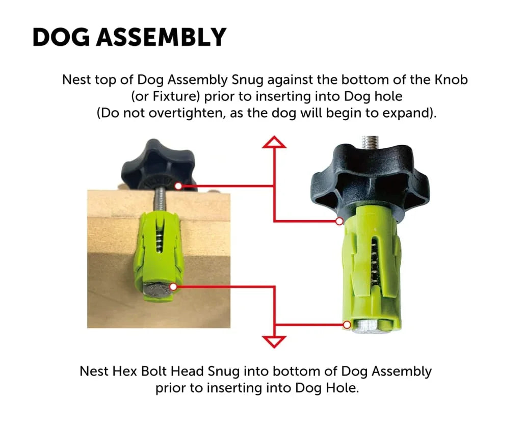 Expandable dogs 2/pkg - Bow