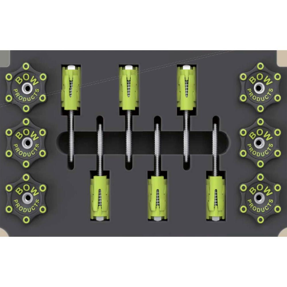 Set of 6 bench dogs PD1 - Bow