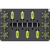 Set of 6 bench dogs PD1 - Bow
