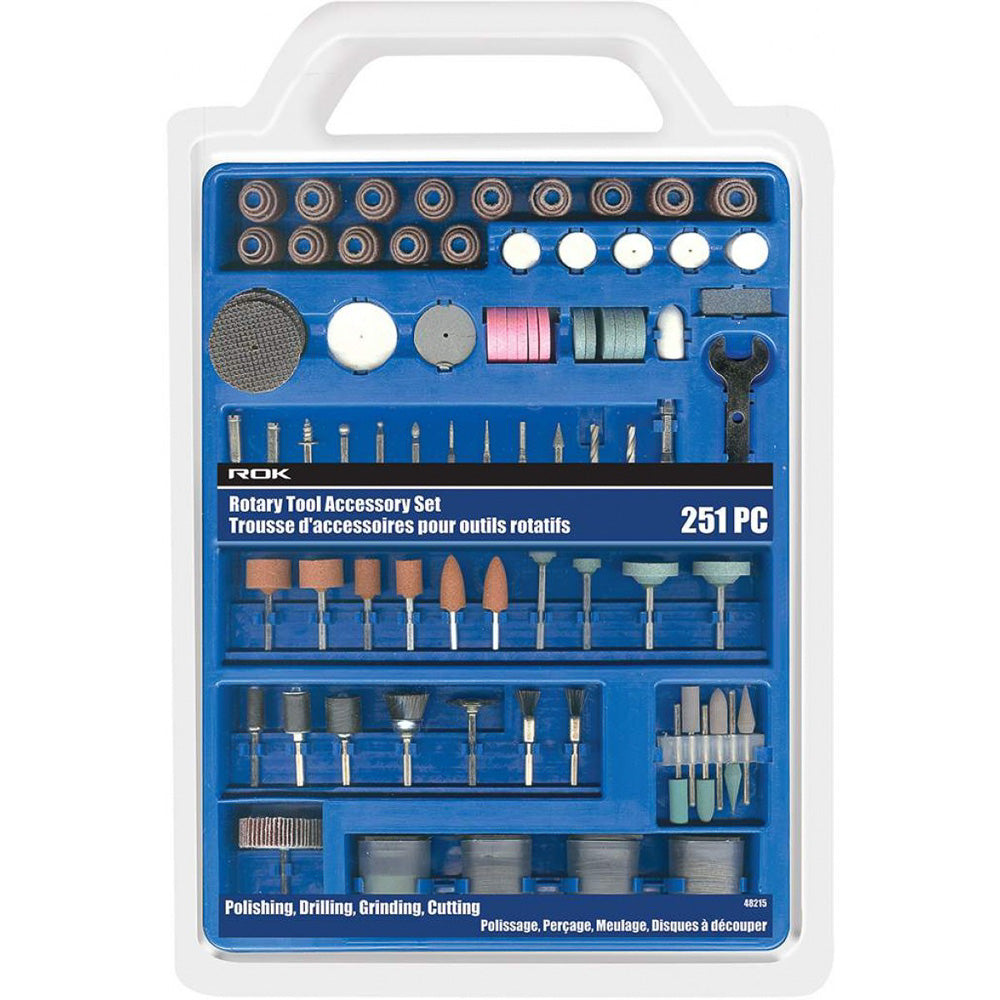Rotaty Tool Accessory Set 251pc - Rok