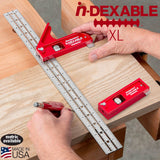 In-Dexable Combination square 18’’ XL - Woodpeckers