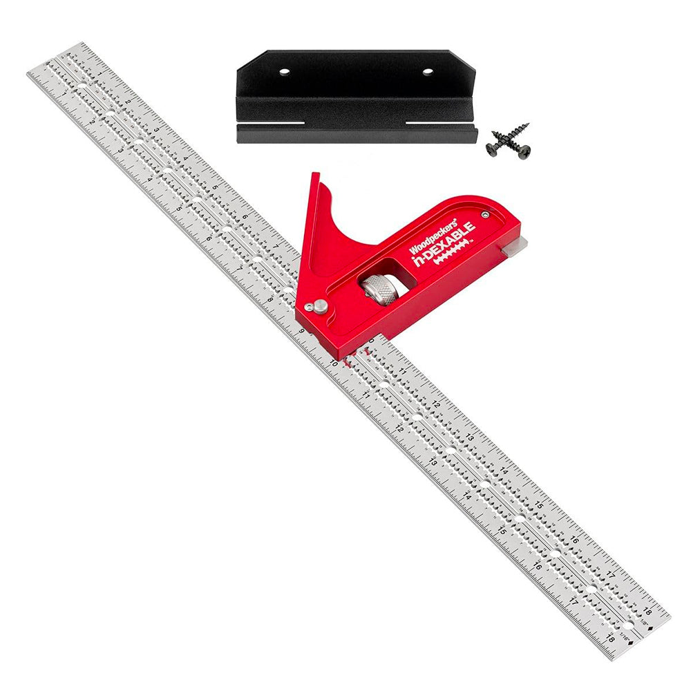 In-Dexable Combination square 18’’ XL - Woodpeckers