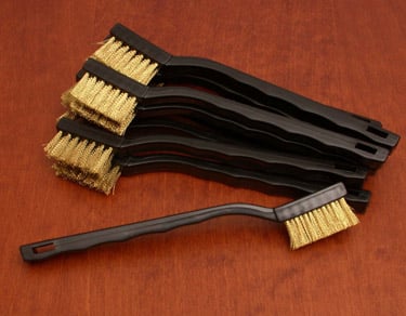 Ensemble de brosses en cuivre