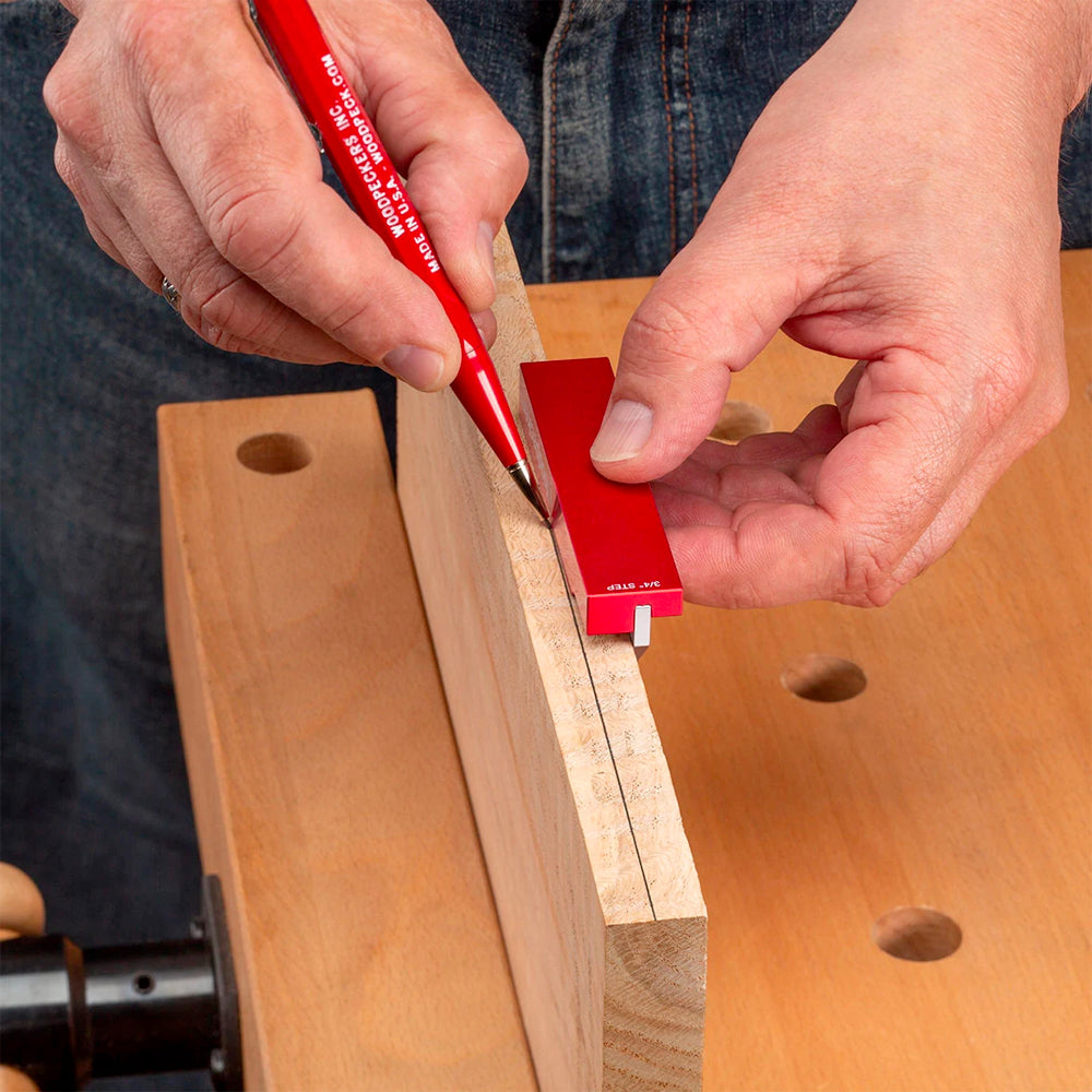 Delve square stainless steel - Woodpeckers