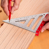 Delve square stainless steel - Woodpeckers