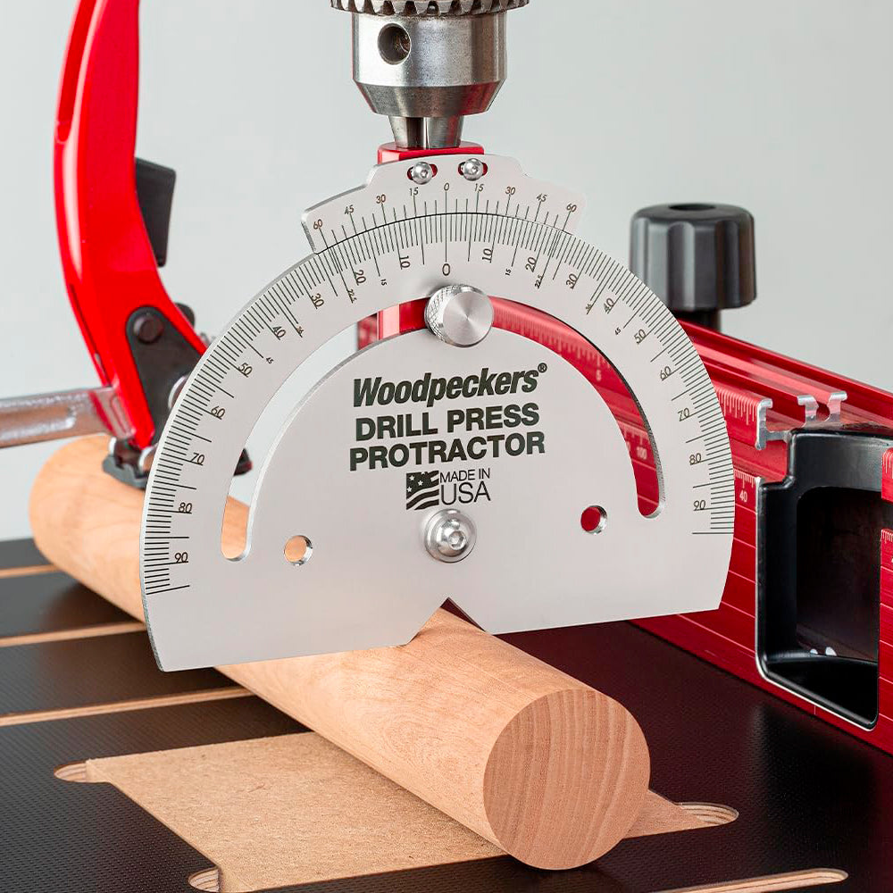 Angle protractor for drill and saw #dpp - Woodpeckers