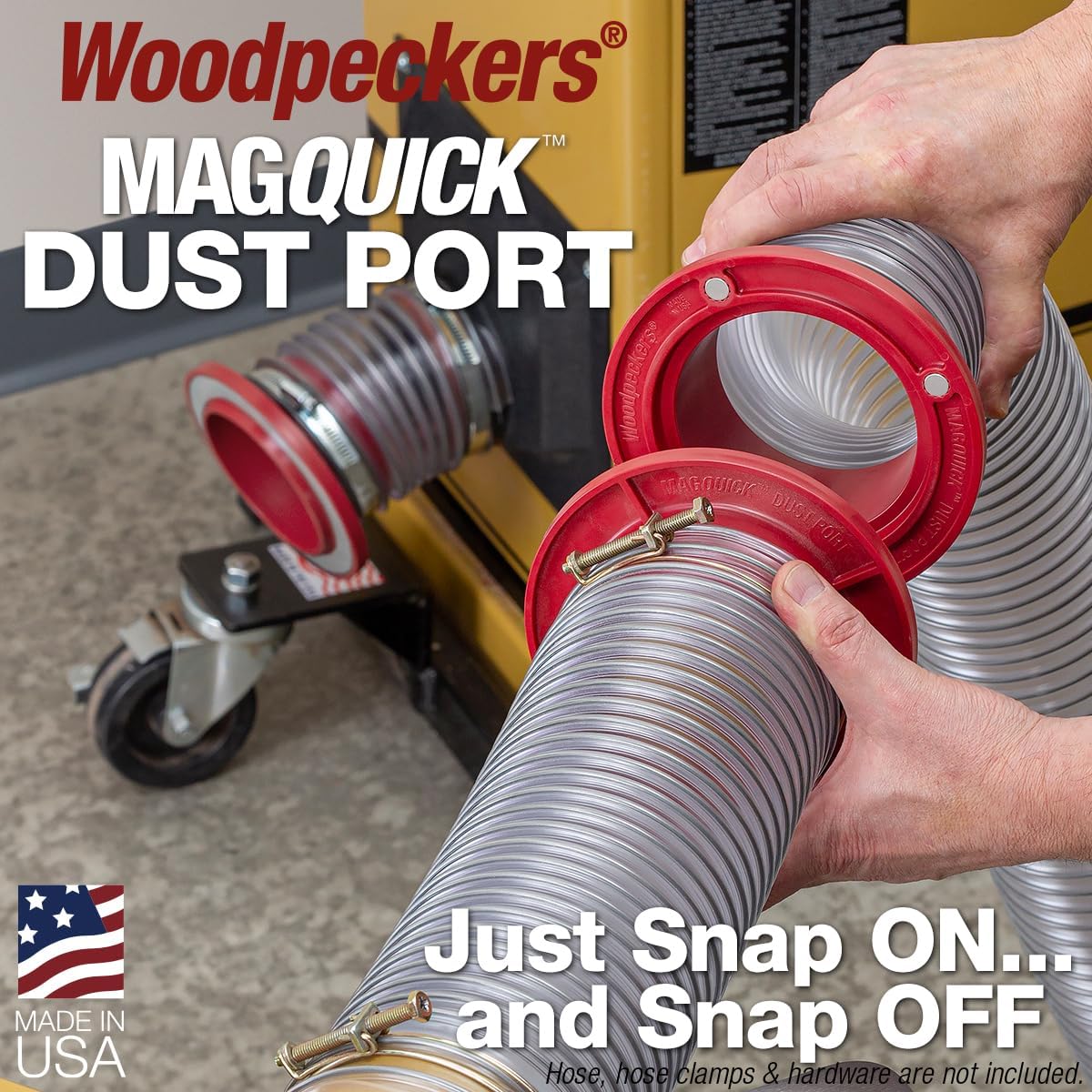 Magquick 8 pieces hose fitting deluxe kit - Woodpeckers