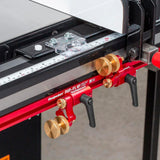 Système de butée rabattable pour banc de scie - Woodpeckers