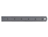 Metal ruler 3/4" x 6" (15cm)