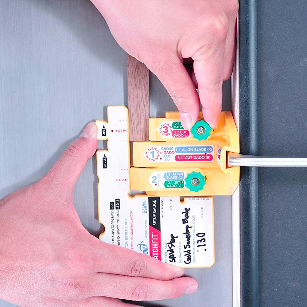 Matchfit set-up gauge #sg-133 - Microjig